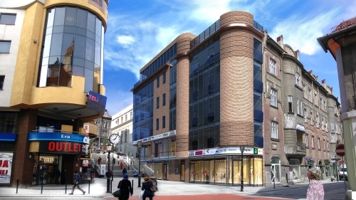 Budynek usługowo-mieszkalny w Bielsku-Białej przy ul. Barlickiego