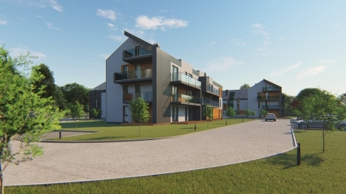 Zespół budynków mieszkalnych wielorodzinnych w Bielsku-Białej Jeżynowy Zakątek